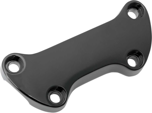 Drag Specialties - Drag Specialties Handlebar Clamp - Black - Smooth - 03-0607-NU