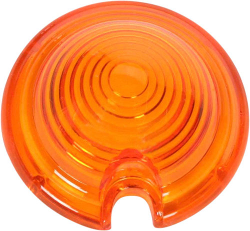 Drag Specialties - Drag Specialties Replacement Lens for Bullet Marker Light - Amber - DS-280060