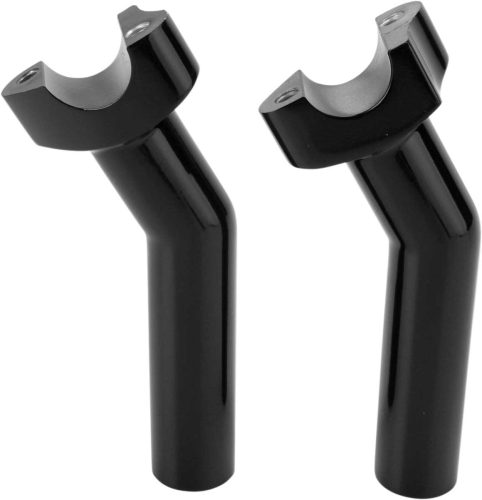 Drag Specialties - Drag Specialties Forged Aluminum Pullback Riser - 5.5in. - Black - 241607
