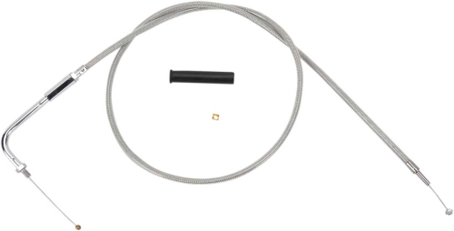 Drag Specialties - Drag Specialties Alternative Length Braided Throttle Cable - 38in. - 5330906B