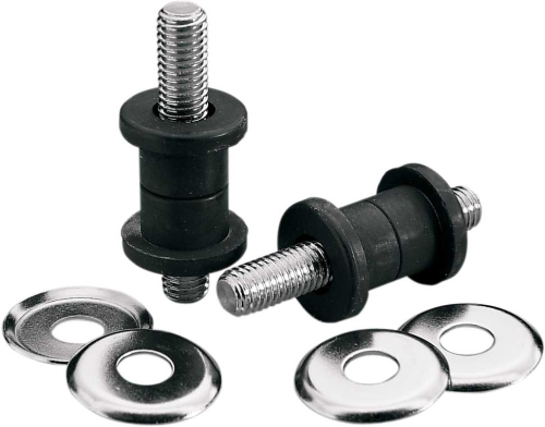 Drag Specialties - Drag Specialties Chrome Washers for Handelbar Damper Kit - 57-0001W-BC108