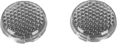 Drag Specialties - Drag Specialties Replacement Lens for DOT-Approved LED Turn Signal - Clear - 20-6578-CL