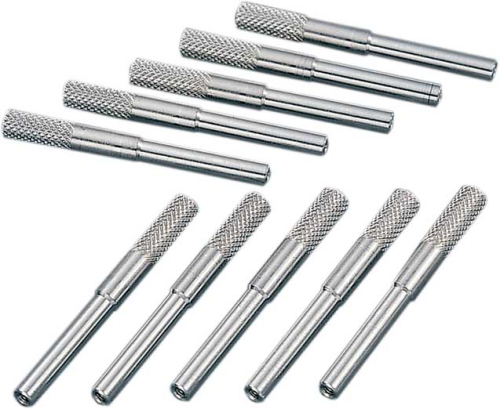 Drag Specialties - Drag Specialties Reset Knobs for Early D.S. FL-Style 5in. Dash Mount Speedometers - 70847K-HC3