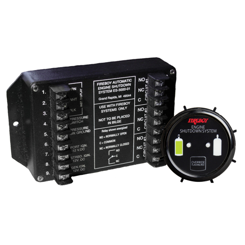 Fireboy-Xintex - Xintex Engine Shutdown System w/Round Display