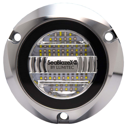 Lumitec - Lumitec Seablaze X2 Spectrum Underwater Light RGBW Polished Housing