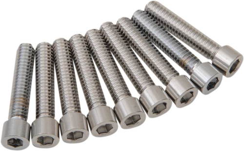 Drag Specialties - Drag Specialties Cam Cover Bolt Kit - Smooth - 2401-0975