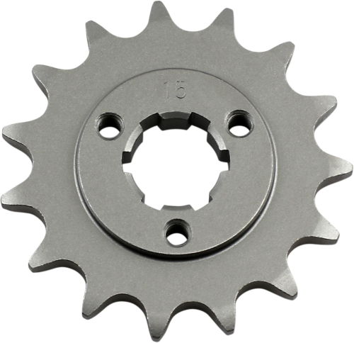 Parts Unlimited - Parts Unlimited Steel Front Sprocket - 15T - 1212-1418