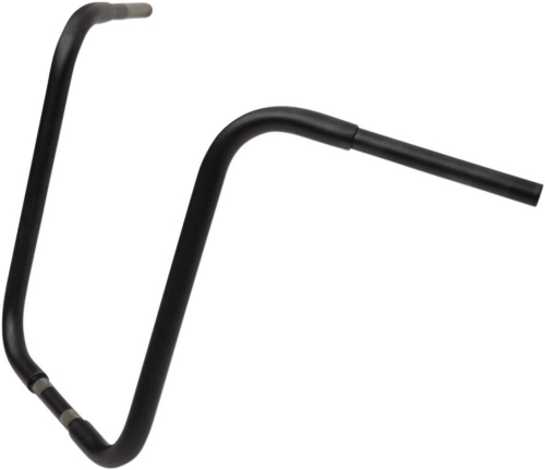 Drag Specialties - Drag Specialties 1-1/4in. Buffalo Touring Ape Hanger Handlebar - 18in. - Flat Black - 0601-4266