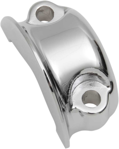 Drag Specialties - Drag Specialties Clutch and Brake Control Clamp Halves - Chrome - 0615-0273