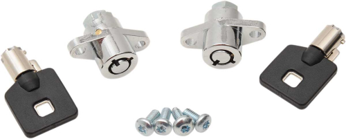 Drag Specialties - Drag Specialties Saddlebag Lock Kit - 3501-1158
