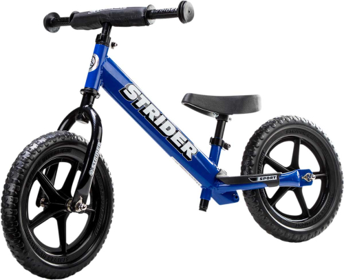 Strider - Strider Balance 12 Sport Bike with Strider Logo - Blue - ST-S4BL