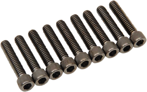 Drag Specialties - Drag Specialties Cam Cover Bolt Kit - Knurled - 2401-1025