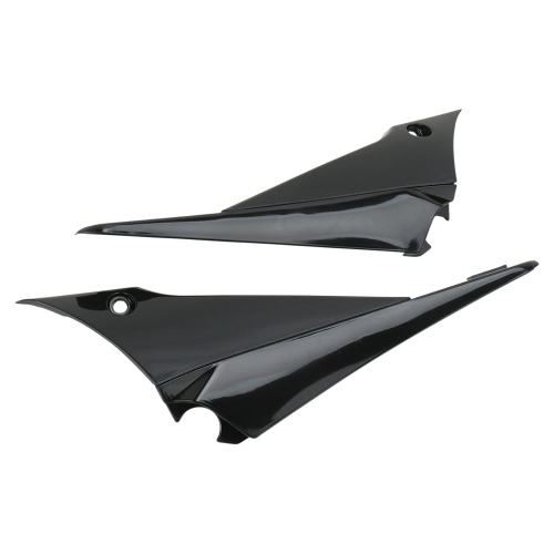 UFO Plastics - UFO Plastics Radiator/Tank Cover Connectors - Black - YA04829-001