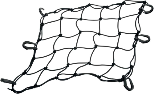 Drag Specialties - Drag Specialties Cargo Net - 15in. x 15in. - 10-6099BPOM