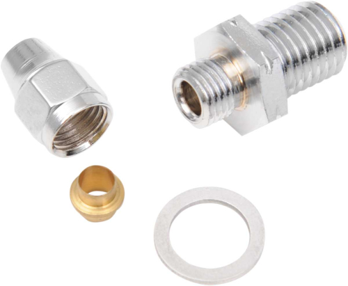 Drag Specialties - Drag Specialties 12mm x 1.50 Banjo Bolt/Line Fitting - 348