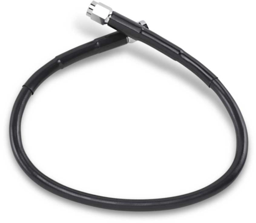 Drag Specialties - Drag Specialties Universal Black Vinyl-Coated Stainless Steel Brake Line - 17in. - 817-BLK