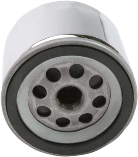 Drag Specialties - Drag Specialties Spin-On Oil Filter - Chrome with Nut - 14-0004K-BX29