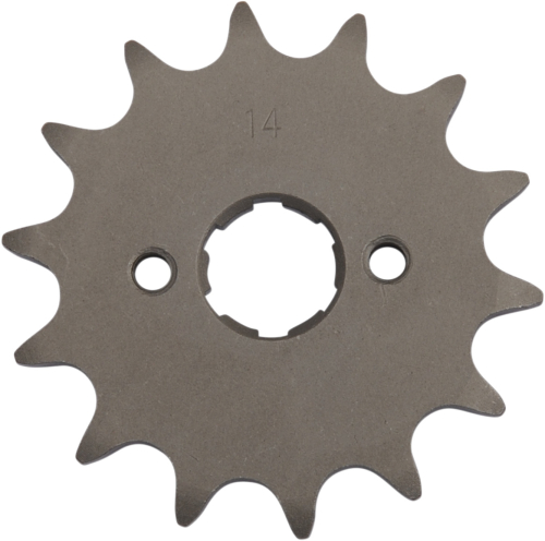 Parts Unlimited - Parts Unlimited Steel Front Sprocket - 14T - 23801KK1-000-14