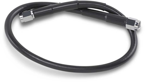 Drag Specialties - Drag Specialties Universal Black Vinyl-Coated Stainless Steel Brake Line - 19in. - 819-BLK