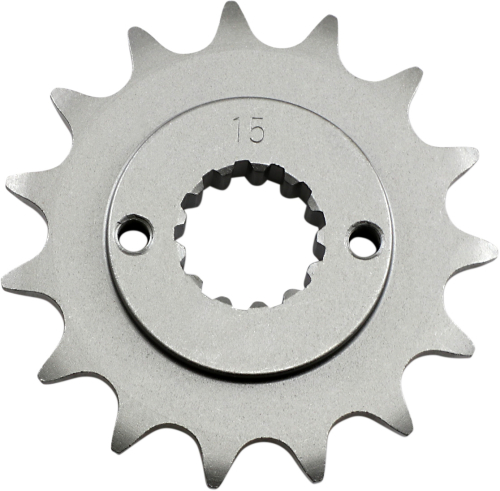 Parts Unlimited - Parts Unlimited Steel Front Sprocket - 15T - 13144-1163-15T
