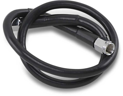 Drag Specialties - Drag Specialties Universal Black Vinyl-Coated Stainless Steel Brake Line - 23in. - 823-BLK