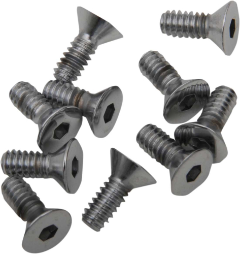 Drag Specialties - Drag Specialties Countersunk Socket-Head Bolts - 10-24 x 3/4in. - MPB570