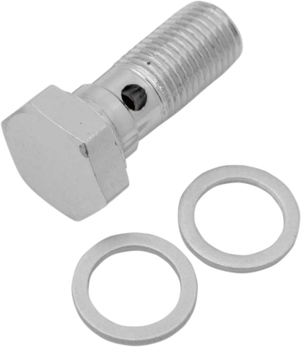Drag Specialties - Drag Specialties 3/8in.-24 Banjo Bolt - 109