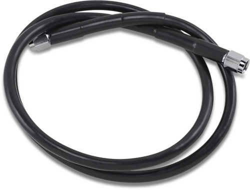 Drag Specialties - Drag Specialties Universal Black Vinyl-Coated Stainless Steel Brake Line - 38in. - 838-BLK