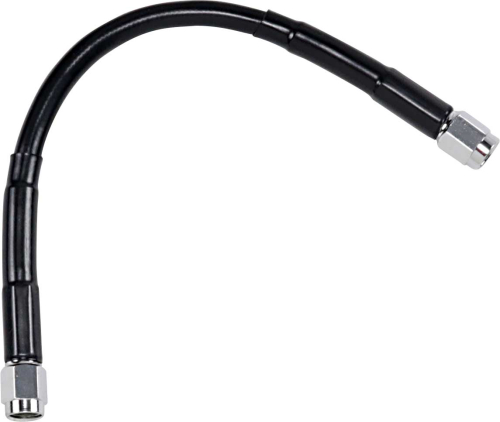Drag Specialties - Drag Specialties Universal Black Vinyl-Coated Stainless Steel Brake Line - 9in. - 809-BLK