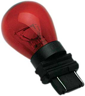 Drag Specialties - Drag Specialties Wedge Bulb - Conventional Dual-Filament - Red - S8-3157R-BC139