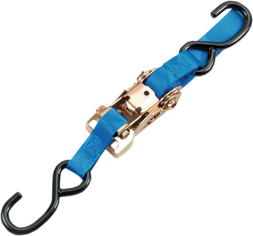 Parts Unlimited - Parts Unlimited Heavy Duty Ratcheting Tie-Down - Blue - 131023