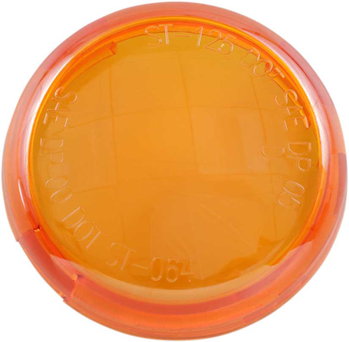 Drag Specialties - Drag Specialties Turn Signal Lens - Amber - 162353-HC3