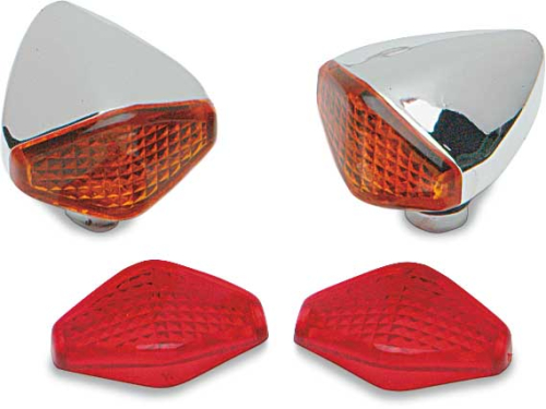 Drag Specialties - Drag Specialties Diamond Lights - 12-6034KS-BC242