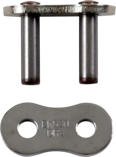 EK Chain - EK Chain Rivet Connecting Link for 530 DR2 Chain - Chrome - 530DR2-MLJ/C
