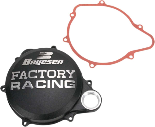 Boyesen - Boyesen Factory Clutch Cover - Black - CC-07AB