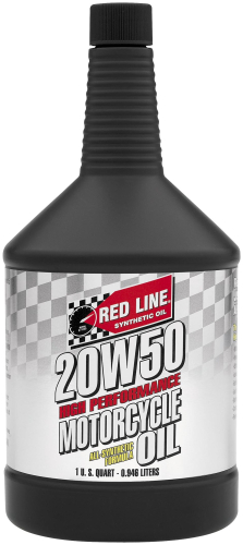 Red Line - Red Line Motorcycle Oil - 20W50 - 1qt. - 42504