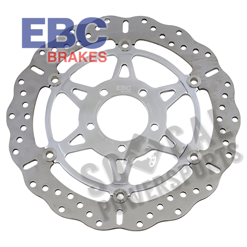 EBC - EBC Polished Contoured Brake Rotor - MD3058CC