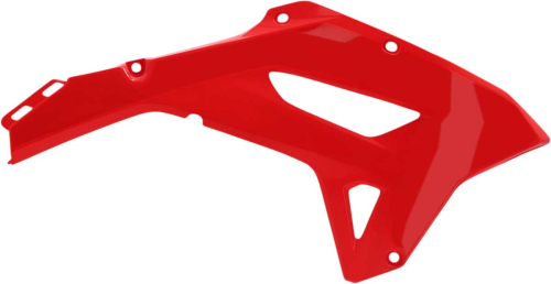 Acerbis - Acerbis Radiator Shrounds - Red - 2861780227