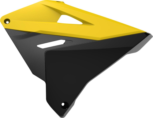 Polisport - Polisport Radiator Shroud - Yellow/Black - 8423700001