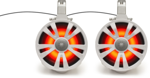 ECOXGEAR - ECOXGEAR 2-Pack Tower Speakers 2 - 8in. - White - SEI-ETAMP7708
