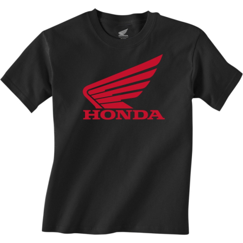 Honda Collection - Honda Collection Honda Wing Youth T-shirt - NP21S-Y3033-L - Black - Large