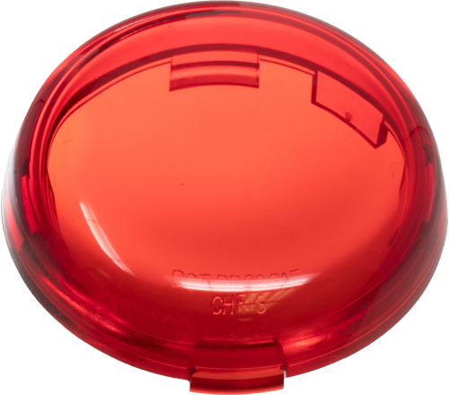 Letric Lighting Co. - Letric Lighting Co. 2in. Bullet Turn Signal Lens - Red - LLC-2R