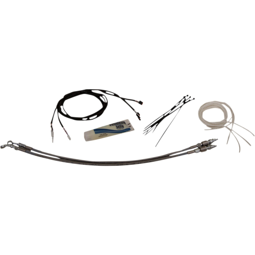 Fat Baggers, Inc. - Fat Baggers, Inc. EZ Install Handlebar Kit - Braided - 109614