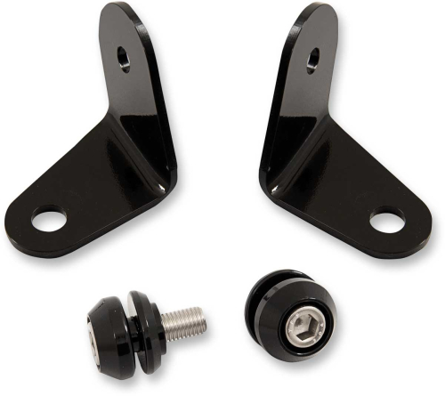 Memphis Shades - Memphis Shades Turn Signal Relocation Kit for Use without Lightbar - Black - MEB8984