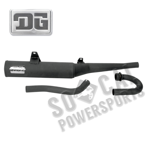 DG Performance - DG Performance RCM Exhaust System - Steel - 04-4109