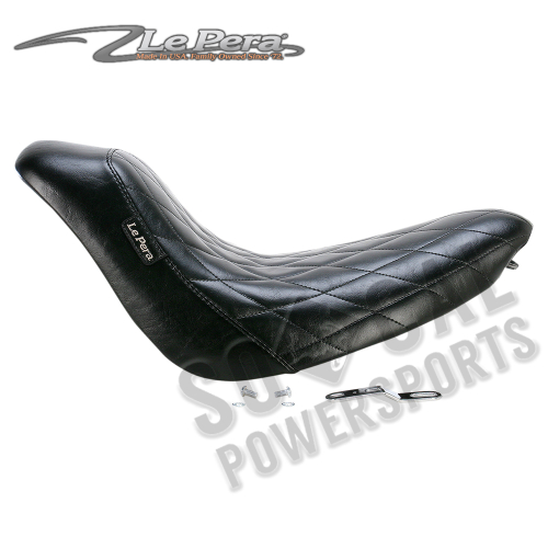 Le Pera - Le Pera Bare Bones Solo Seat - Diamond Stitch - LK-007DM