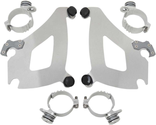 Memphis Shades - Memphis Shades Trigger-Lock Mount Kit for Bullet Fairing - Polished - MEK1998