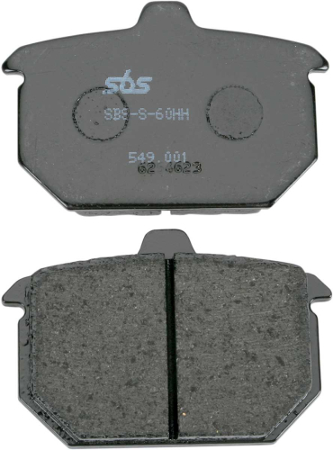 SBS - SBS Carbon Tech High-Performance Brake Pads - 549H.CT