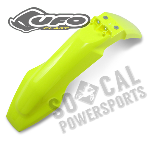 UFO Plastics - UFO Plastics Front Fender - Neon Yellow - HU03363-DFLU
