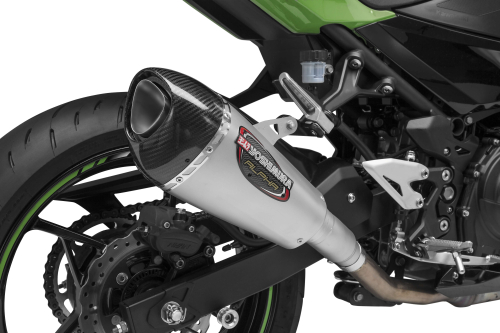 Yoshimura - Yoshimura Alpha T Street Series Works Finish Slip-On - Stainless Steel Muffler - 14710BP520